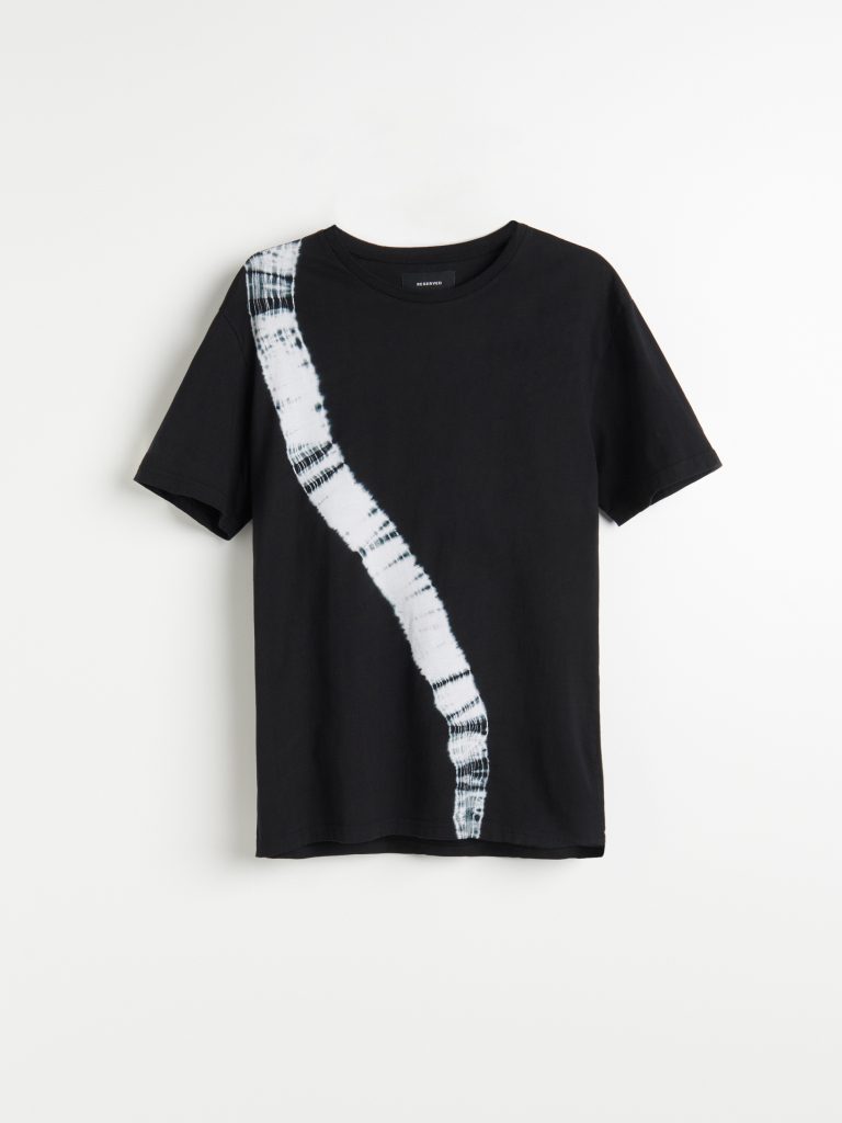 black white t shirt design