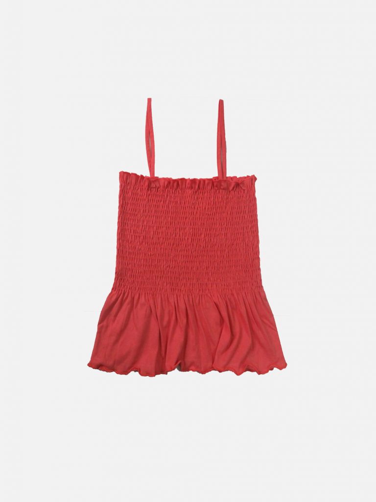 ladies top red