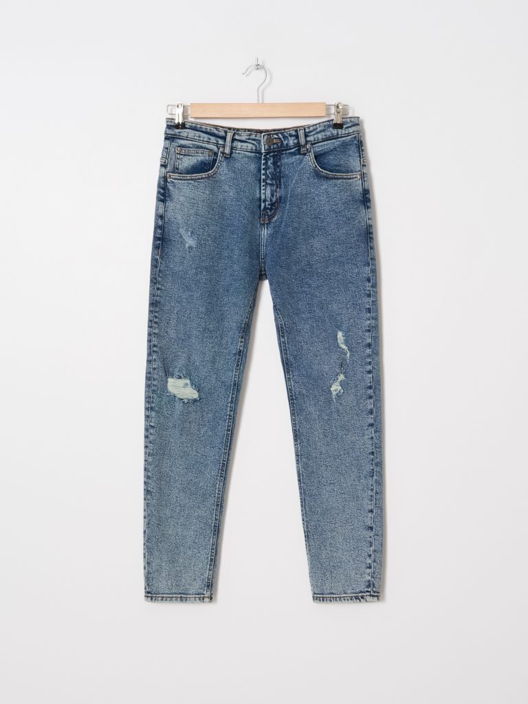 short stylish jean pant